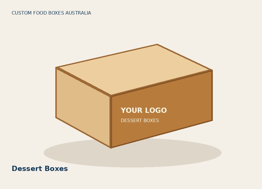 Dessert Boxes custom food packaging