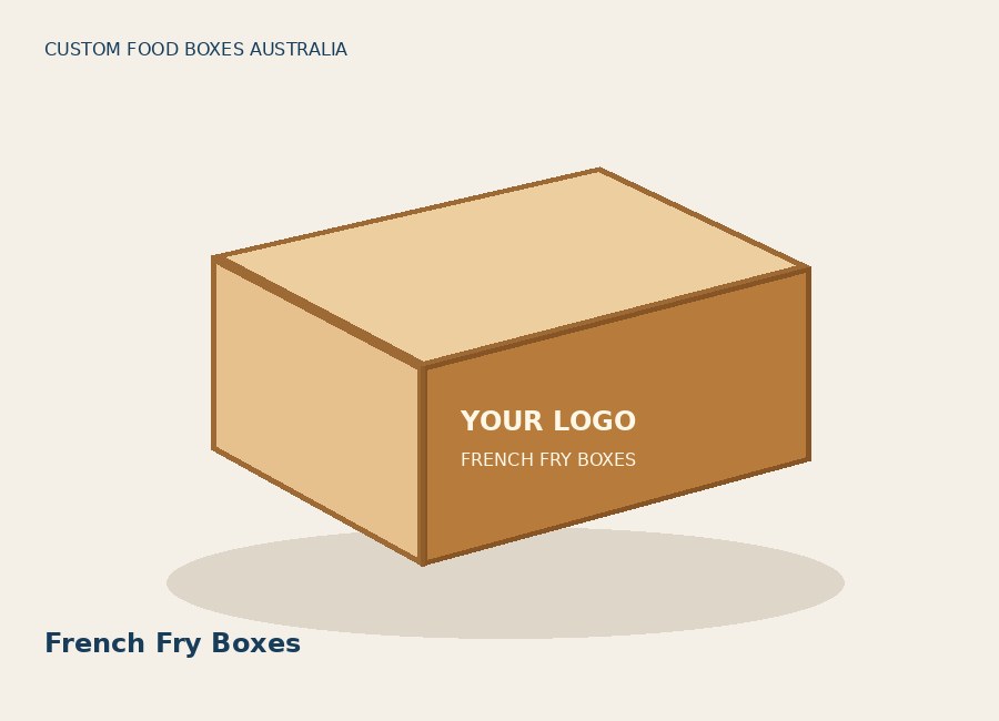 French Fry Boxes custom food packaging